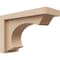 Ekena Millwork 3"W x 9"D x 6"H Classic Emerson Rough Cedar Woodgrain TimberThane Corbel, Primed Tan CORUR03X09X06EMRRCPR - alternate 1